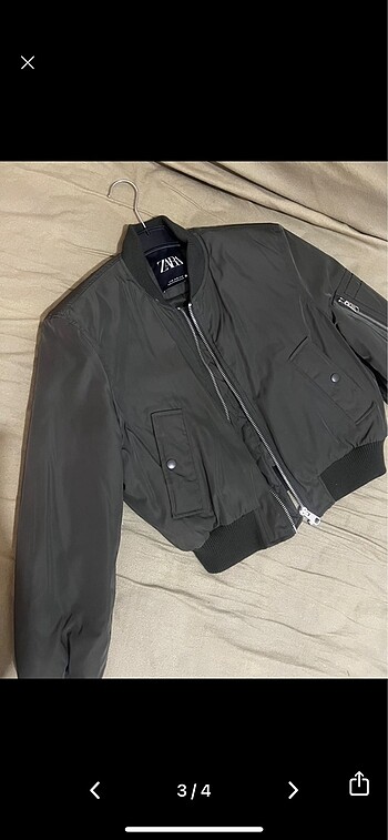 xs Beden zara bomber ceket