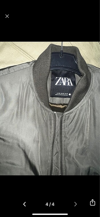 Zara zara bomber ceket