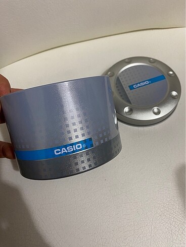  Beden gri Renk casio saat kutusu