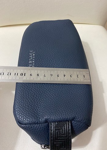  Beden mavi Renk versace Makyaj Çantası