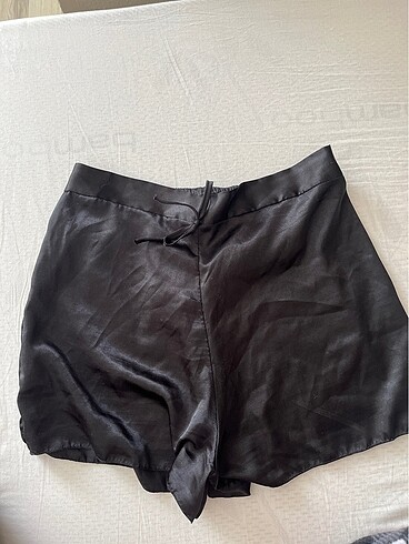 38 Beden Saten şortlu pijama takımı
