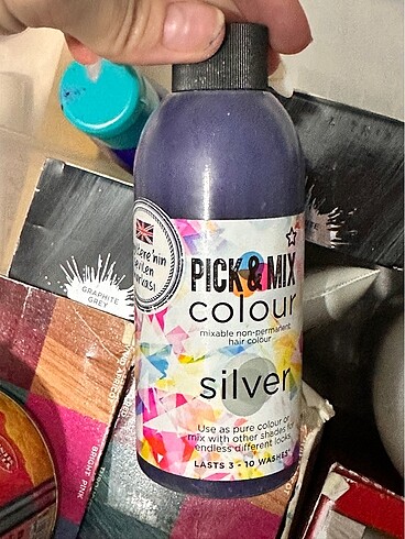 Renkli saç boyası - Görsel 5