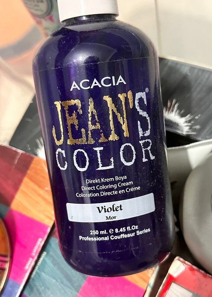 Renkli saç boyası - Görsel 2