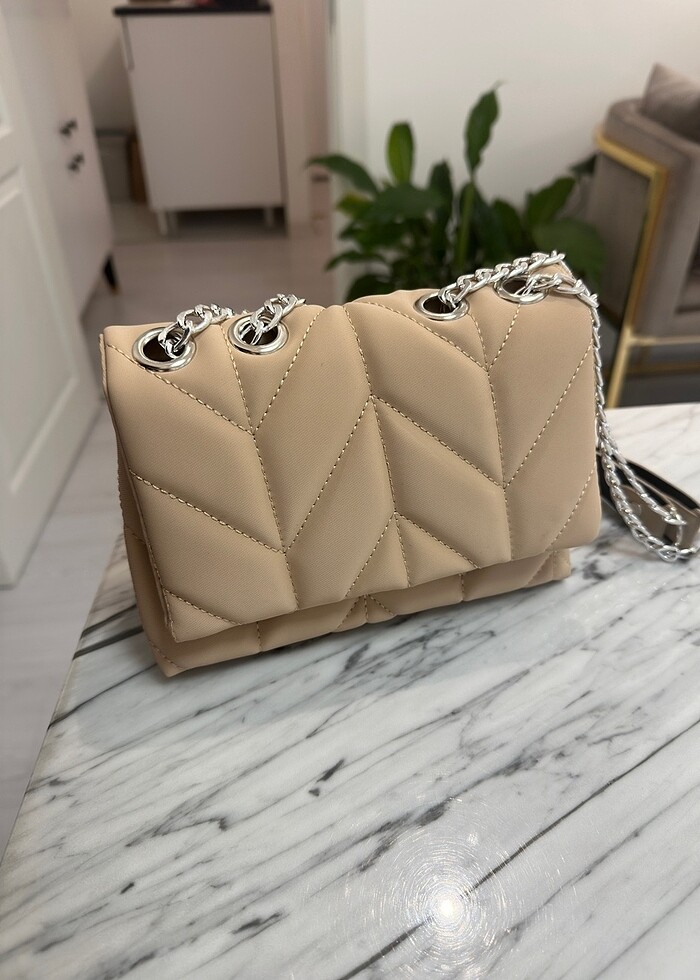 Çanta bej - Görsel 2