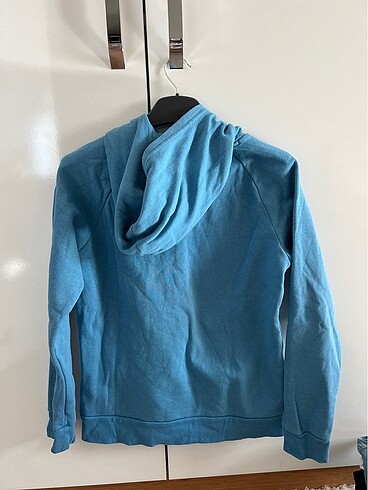 11-12 Yaş Beden mavi Renk Under Armour erkek çocuk kapişonlu sweatshirt