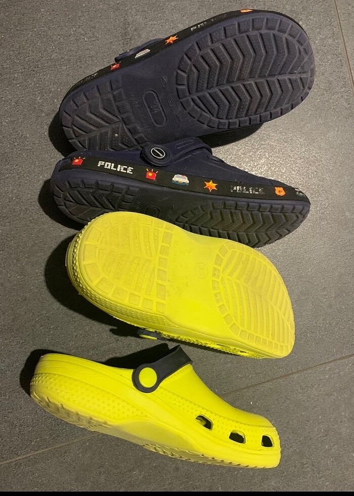 Crocs terlik- police ve lcw marka - Görsel 2