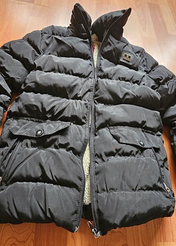 Siyah Fermuarlı Erkek Mont - Görsel 2