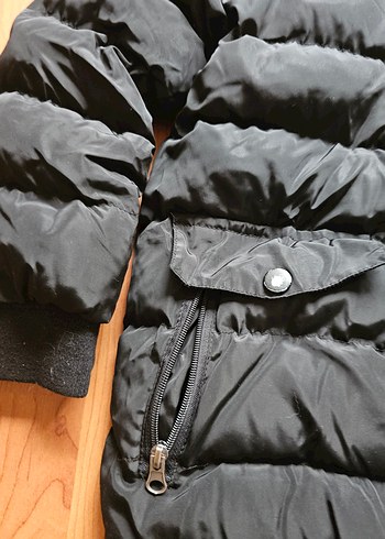 Siyah Fermuarlı Erkek Mont - Görsel 3