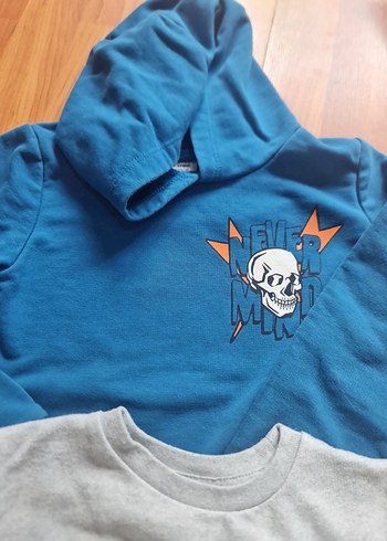 6 Yaş Beden Erkek 2li Sweatshirt