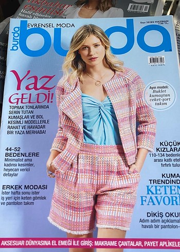 Burda dergisi 2018 Haziran