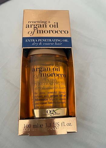 Beden Argan Yağı İçeren Yoğun Saç Bakım Yağı