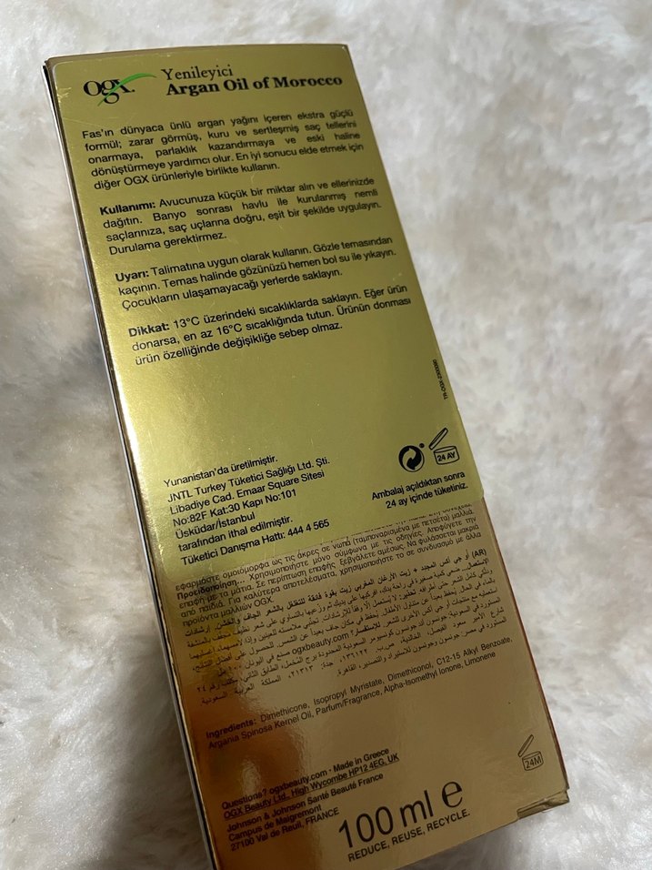 Argan Yağı Özlü Saç Serumu 100 ml - Görsel 4