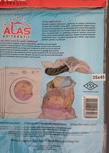 Çocuk Güvenlik Seti ve Çamaşır Filesi - Görsel 5