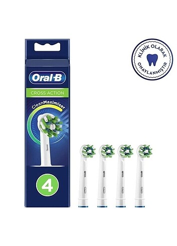 Oral-B Orjinal sıfır 4lu yedek başlık 