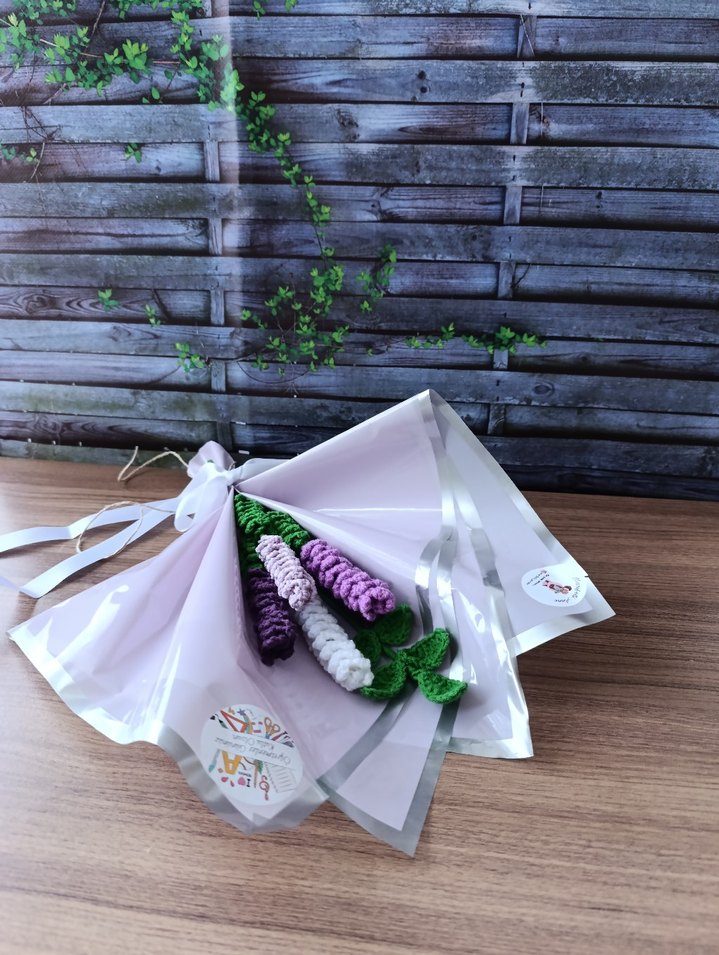 El Yapımı Bohem Çiçek Buketi - Görsel 2