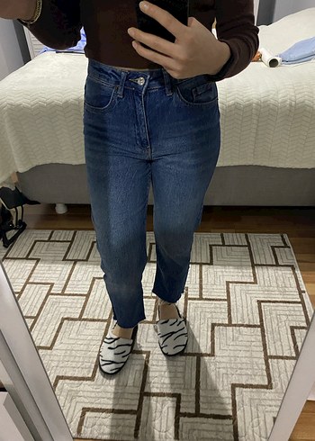 Kadın Mavi Jean - Görsel 2