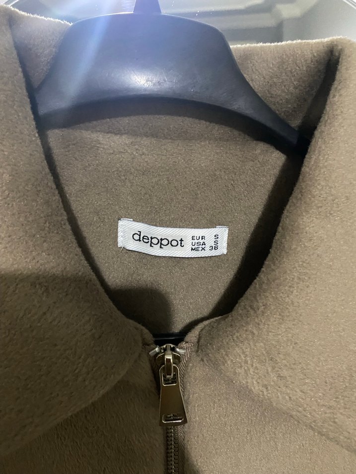 Bej Yumuşak Kumaşlı Kadın Ceket - Görsel 4