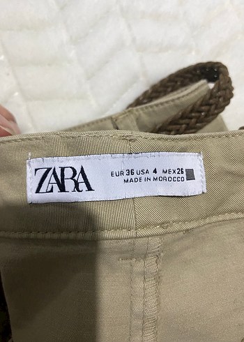 Bej Kadın Boyfriend Pantolon, Rahat Kesim - Görsel 6