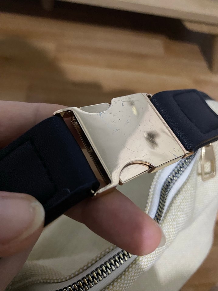 Tokalı Keten Kadın Çanta - Görsel 3