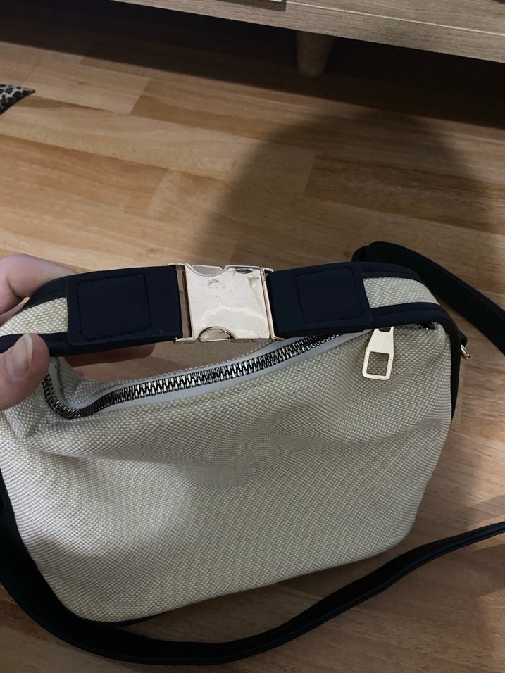 Tokalı Keten Kadın Çanta - Görsel 2