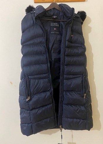 Tommy Hilfiger Lacivert Sisme Yelek