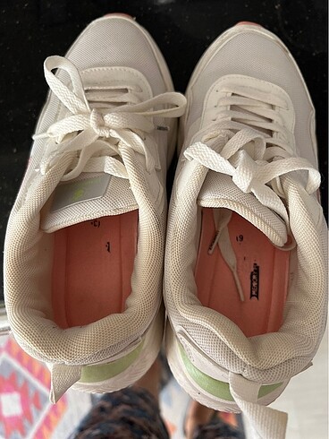 36 Beden beyaz Renk Spor sneaker