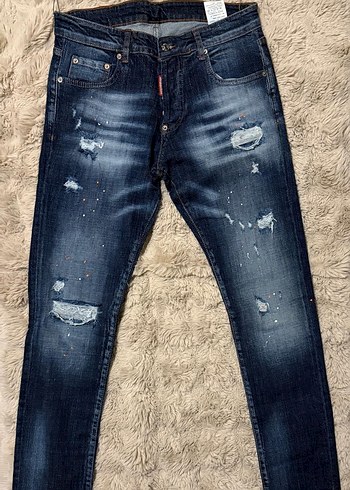 DSquared2 Mavi Kot Pantolon
