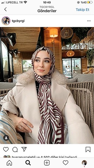 Zebra şal