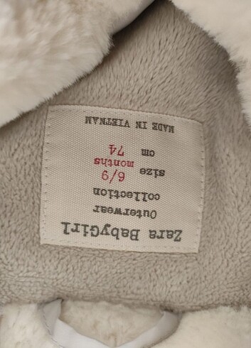 Zara  kız bebek mont - Görsel 3