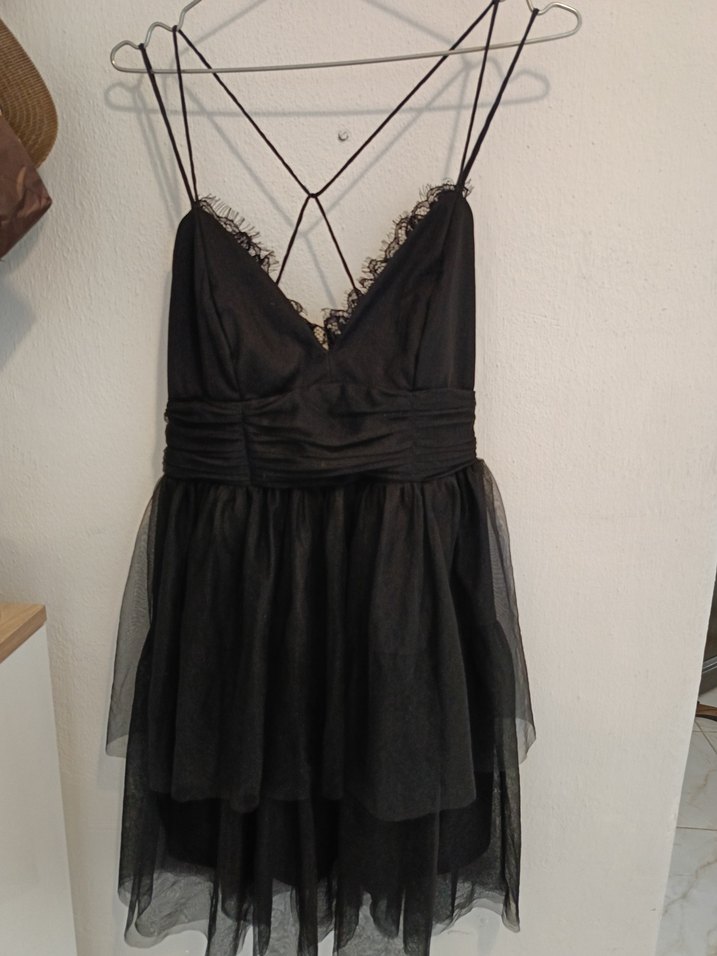 Tüllü elbise - Görsel 4