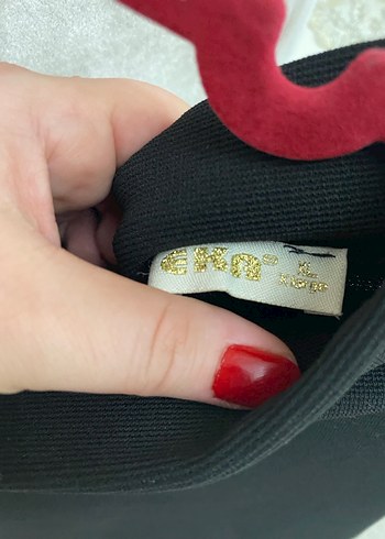 Zara Dantel Detaylı Siyah kısa Etek