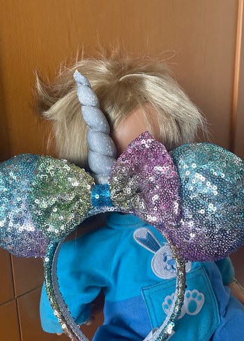 Walt Disney World Disneyland Parlak Pullu Çocuk Taç minnie pony yeni sıfır hediye