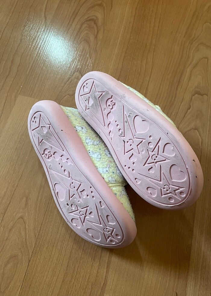 Lc Waikiki Ev terlik 30 kış ev terlik tavşan sarı temiz yeni gib - Görsel 2