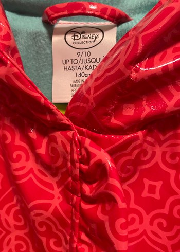 Disney yağmurluk ceket yepyeni 9-10 yaş - Görsel 2