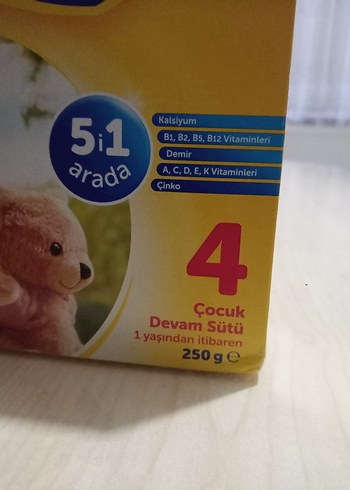 Beden Bebelac 4 Çocuk Devam Sütü 250g
