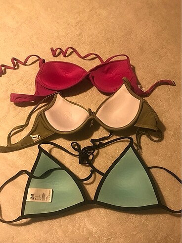 Koton 3 adet bikini üstü