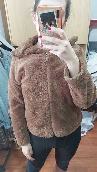 Peluş hırka