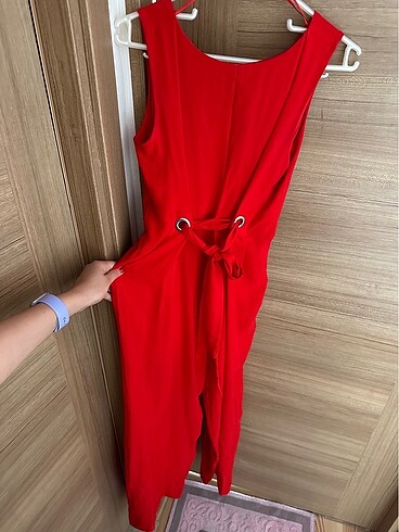 Zara tulum kırmızı