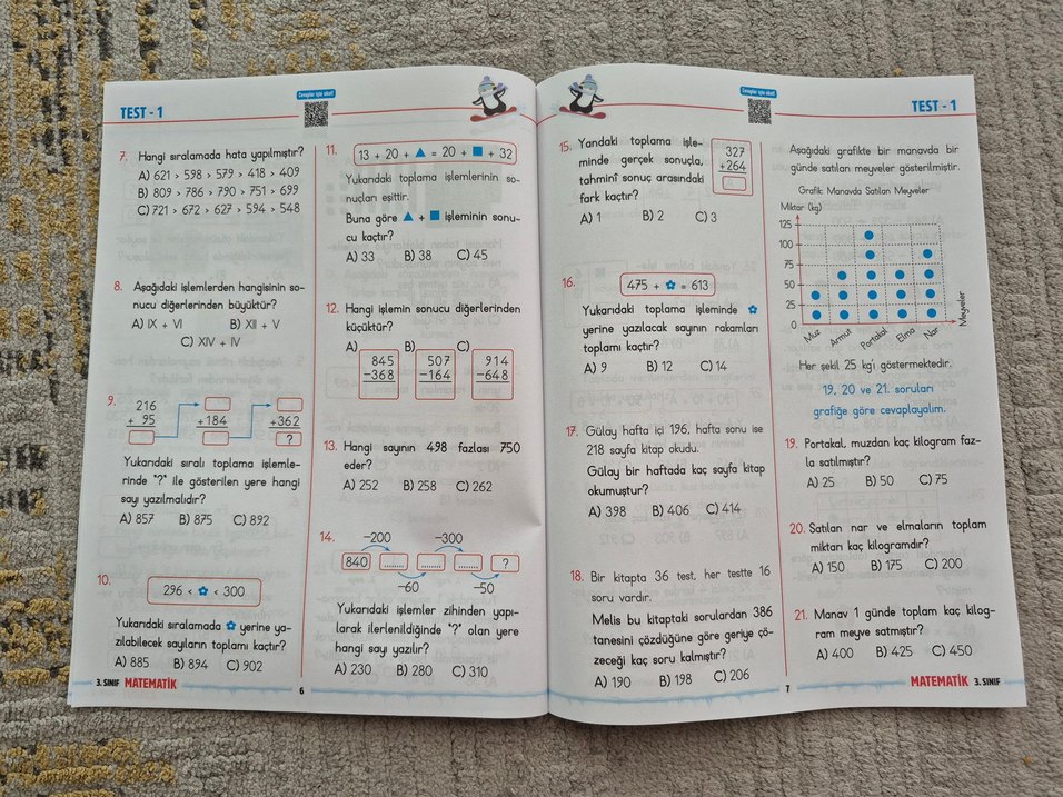 3. Sınıf Tatil ve Zekâ Oyunları Kitapları - Görsel 3