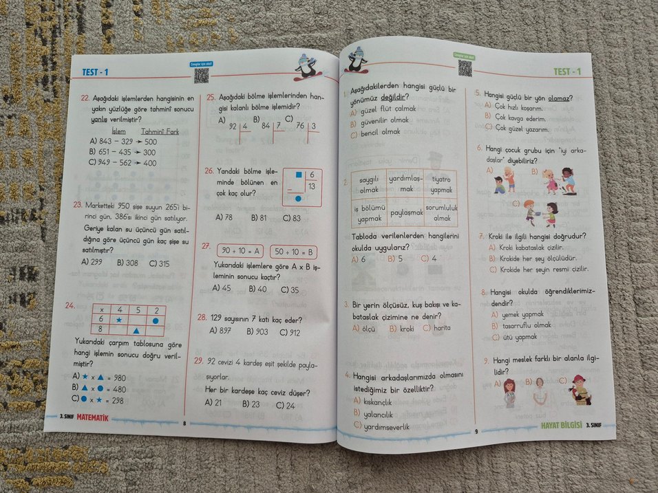 3. Sınıf Tatil ve Zekâ Oyunları Kitapları - Görsel 4
