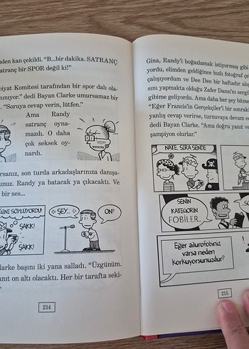 Beden Kocakafa Nate - Zıvanadan Çıkıyor Çocuk Kitabı