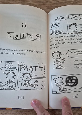 Kocakafa Nate - Zıvanadan Çıkıyor Çocuk Kitabı