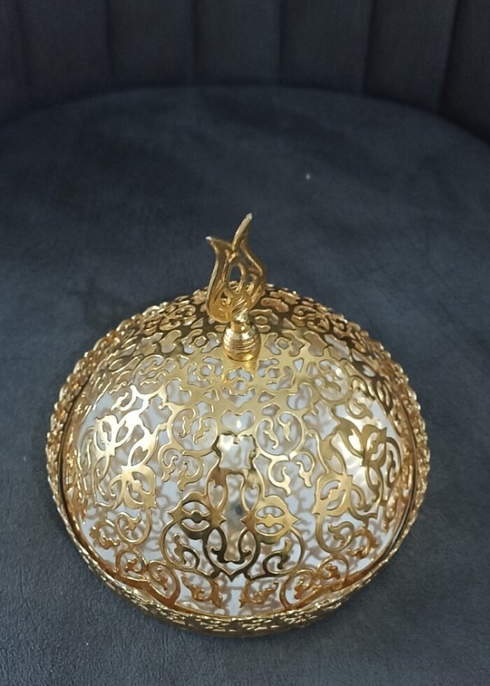 Gold aynalı sunumluk  - Görsel 2