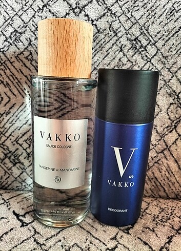 Vakko gardenia kolonya ve iki adet cep parfümü 