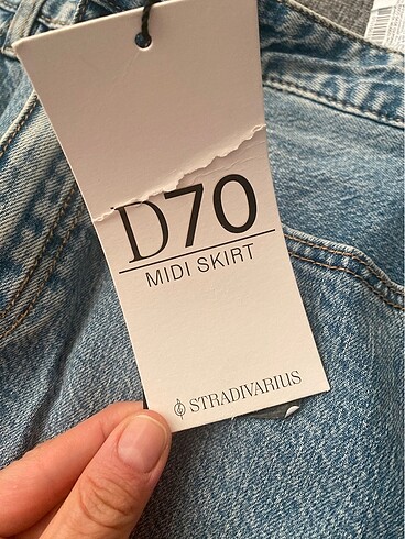 36 Beden Stradivarius midi kot etek