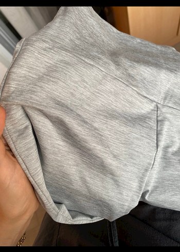 Oysho Comfortlux Yüksek Bel Gri İspanyol Paça Pantolon