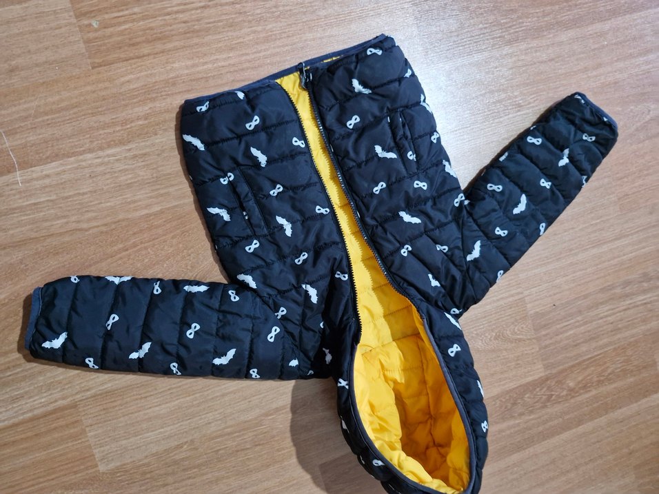 Kapüşonlu Fermuarlı Erkek Çocuk Montu - Görsel 3