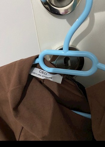 Kadın Kahverengi Midi Salaş Elbise - Görsel 8