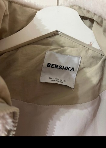 Kadın Bej Peluş Uzun Kollu Ceket - Görsel 4