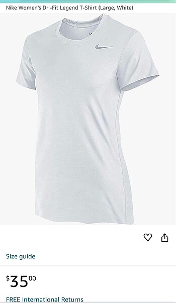 Orijinal Nike Dri-fit t-shirt